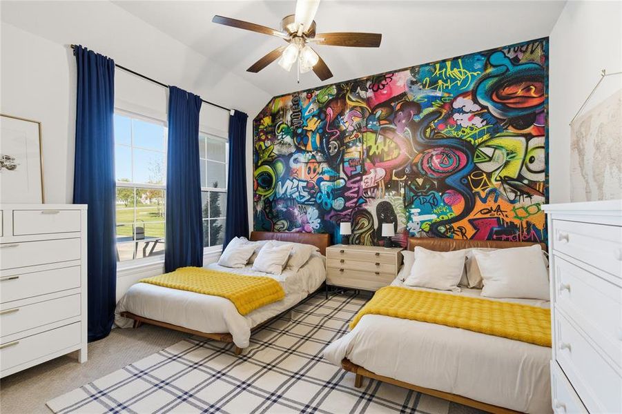 Furnished interior view inside a new home in , Aledo (Image 36).