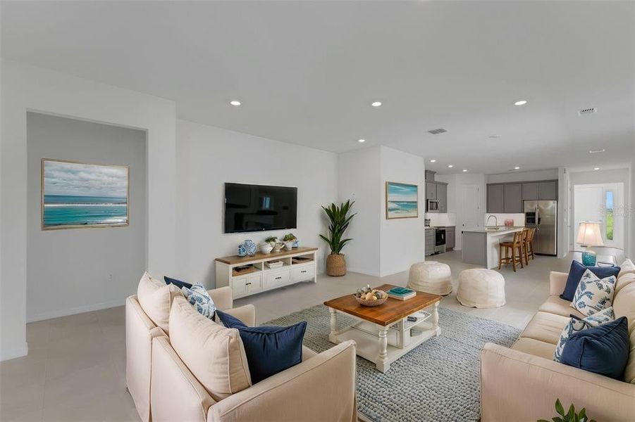 Furnished interior view inside a new home in Seaire, Parrish (Image 15).