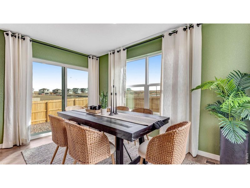 Furnished interior view inside a new home in Prairie Song, Windsor (Image 25).