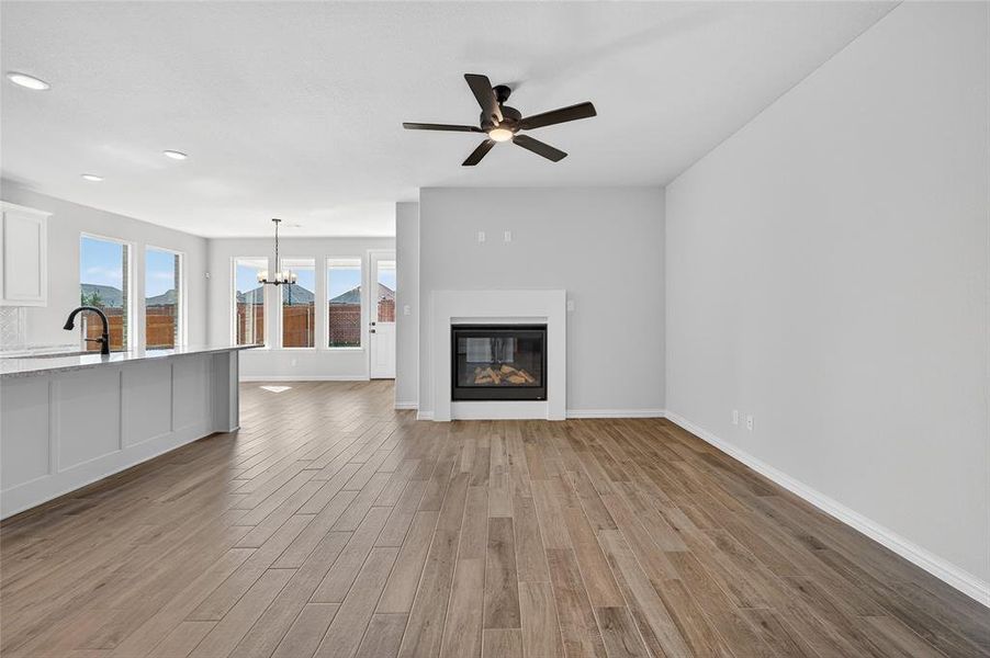 Spacious, unfurnished interior of a new home in Northstar, Haslet (Image 20). Spacious, unfurnished interior of a new home in Northstar, Haslet (Image 20).