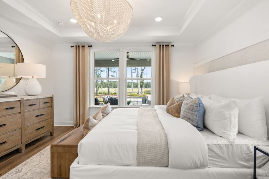 Representative furnished interior of a home built from the Compass by Del Webb in Del Webb Point Hope, Charleston (Image 5).