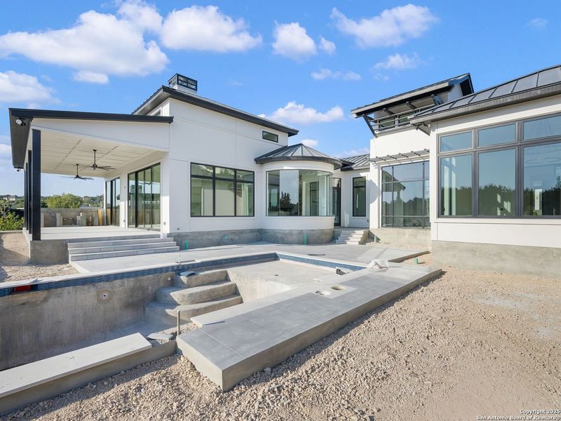 Exterior details and patio area of a home in , San Antonio (Image 33). Exterior details and patio area of a home in , San Antonio (Image 33).