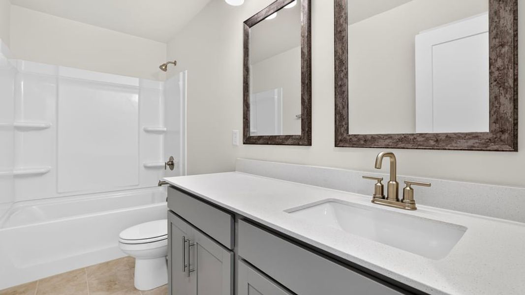 Furnished interior view inside a new home in Hidden Hills, Spartanburg (Image 10). Furnished interior view inside a new home in Hidden Hills, Spartanburg (Image 10).