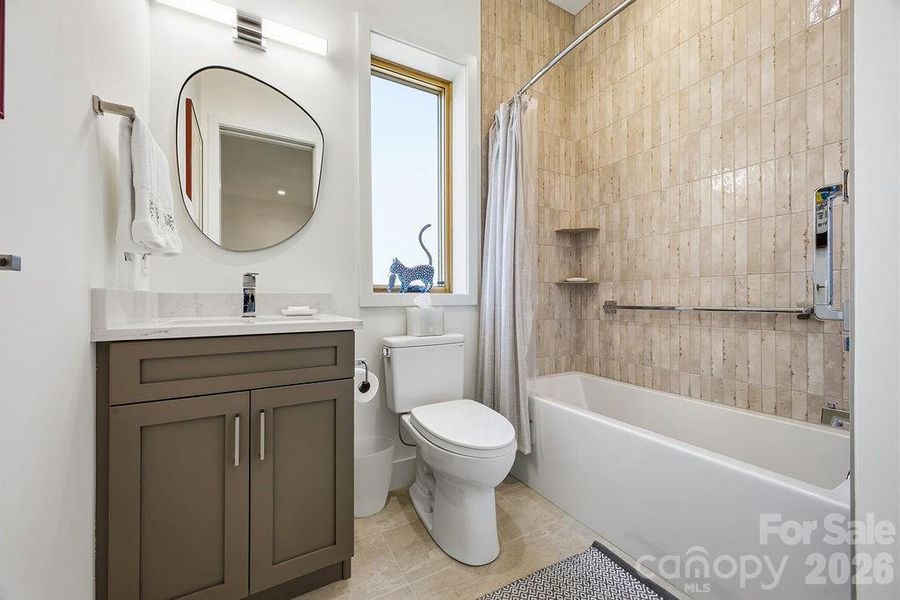 Furnished interior view inside a new home in , Asheville (Image 27).