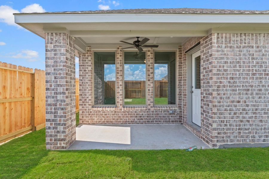 Exterior details and patio area of a home in Candela, Richmond (Image 23). Exterior details and patio area of a home in Candela, Richmond (Image 23).