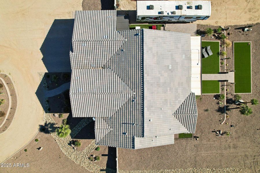 Drone views roofline Drone views roofline