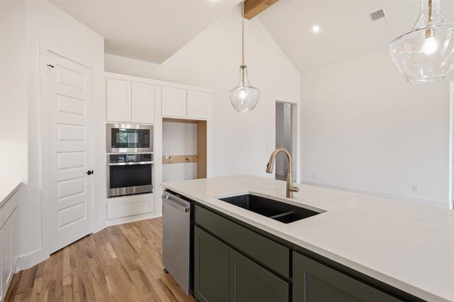 Furnished interior view inside a new home in Parks of Aledo, Aledo (Image 16).