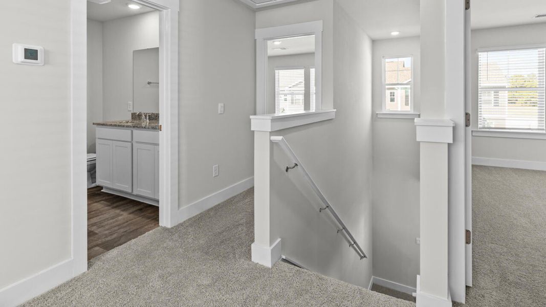 Spacious, unfurnished interior of a new home in Waterside Townhomes, Surf City (Image 23).