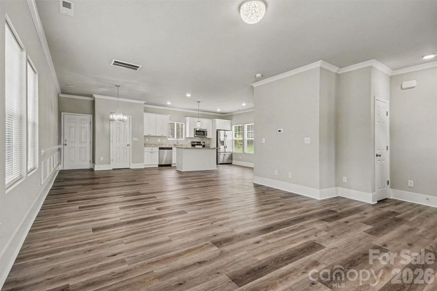 Spacious, unfurnished interior of a new home in , Charlotte (Image 20).