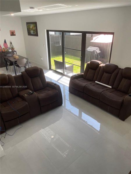 Furnished interior view inside a new home in , Florida City (Image 15).