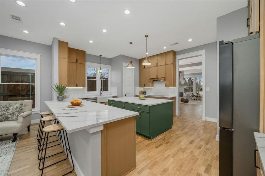 Furnished interior view inside a new home in , Dallas (Image 7). Furnished interior view inside a new home in , Dallas (Image 7).