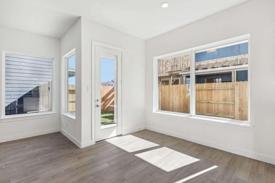 Spacious, unfurnished interior of a new home in Kemah Crossing - Luxe Series, Kemah (Image 30). Spacious, unfurnished interior of a new home in Kemah Crossing - Luxe Series, Kemah (Image 30).