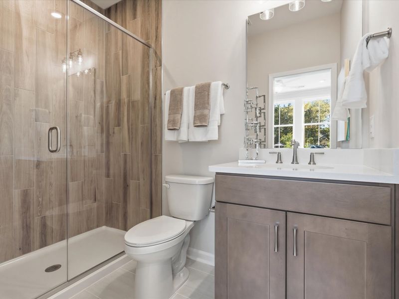 Representative furnished interior of a home built from the Paloma by Tri Pointe Homes in Bellflower, Charlotte (Image 9).