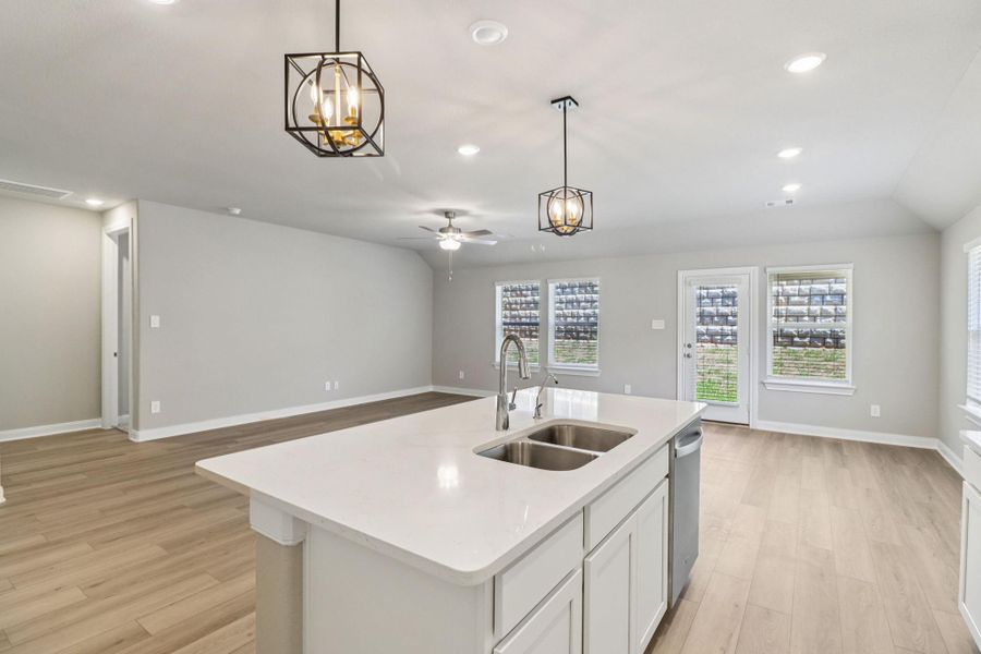 Photo is not of the actual home, but is an inspirational photo of builder’s model home and may depict options, furnishings, and/or decorator features that are not included