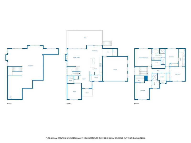 2D floor plan layout of this home in , Gainesville, GA (Image 3).