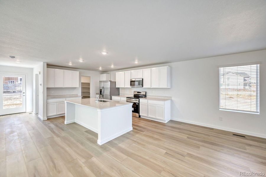 Furnished interior view inside a new home in Preserve at Mesa Creek, Colorado Springs (Image 6).