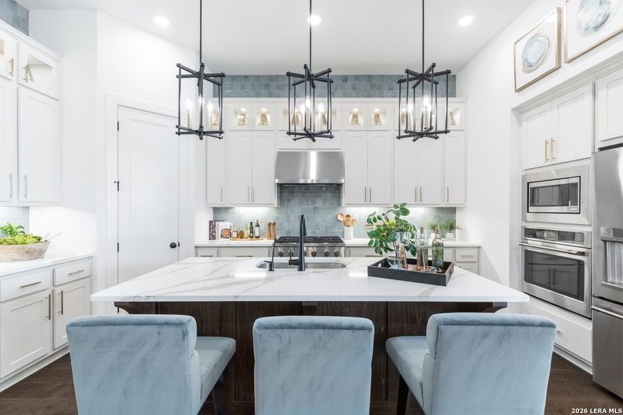Furnished interior view inside a new home in The Ranches at Creekside, Boerne (Image 15).