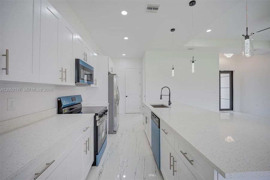 Furnished interior view inside a new home in , Lehigh Acres (Image 6).