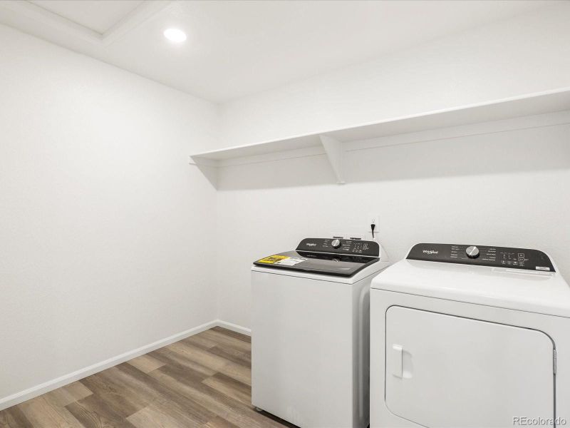 Furnished interior view inside a new home in Ridgeline Vista: The Flora Collection, Brighton (Image 6).