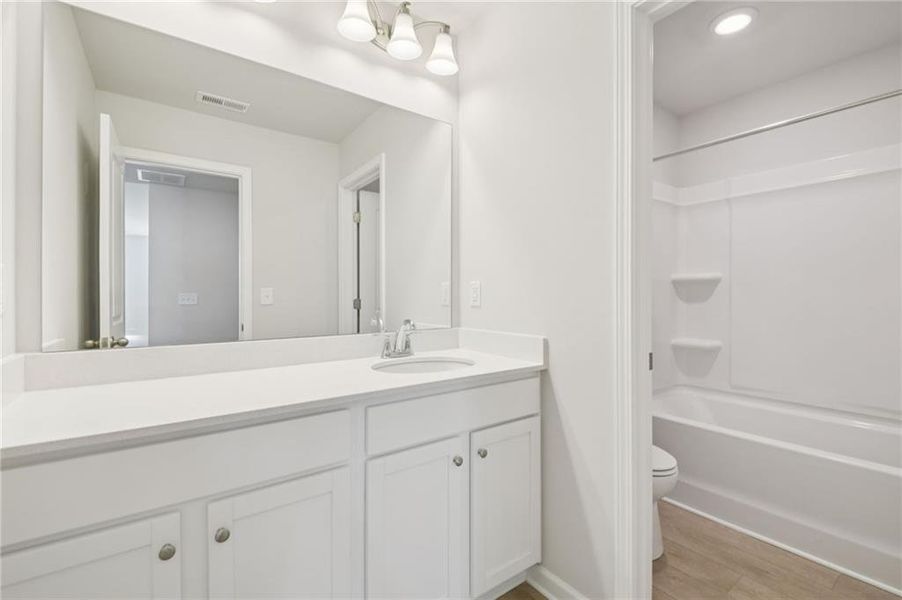 Furnished interior view inside a new home in Chapel Hill, Newnan (Image 15). Furnished interior view inside a new home in Chapel Hill, Newnan (Image 15).