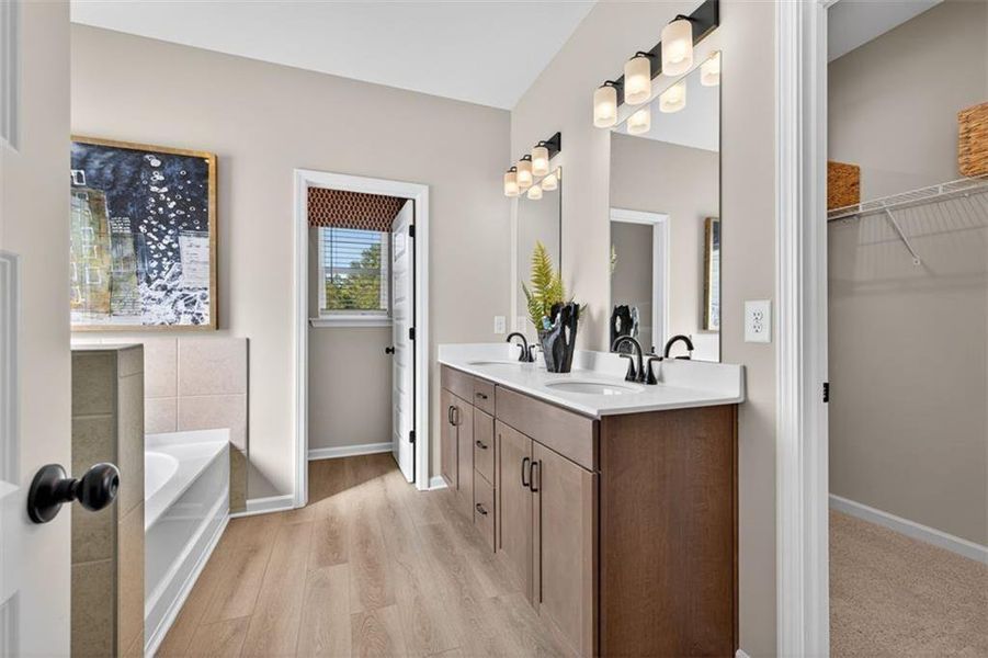 Furnished interior view inside a new home in Hillcrest Park, Ringgold (Image 4).