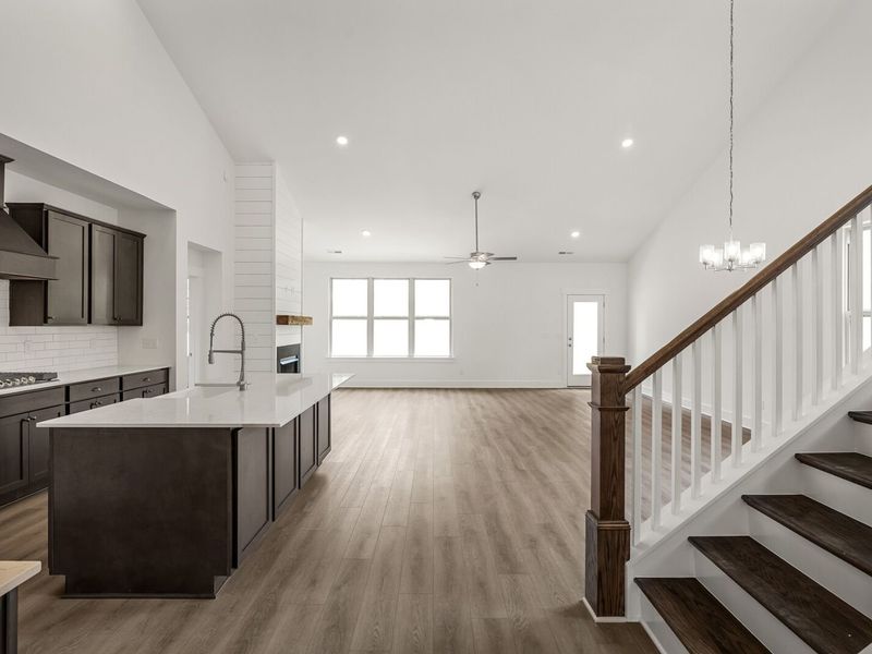 Furnished interior view inside a new home in Woods Crossing, Gallatin (Image 8).