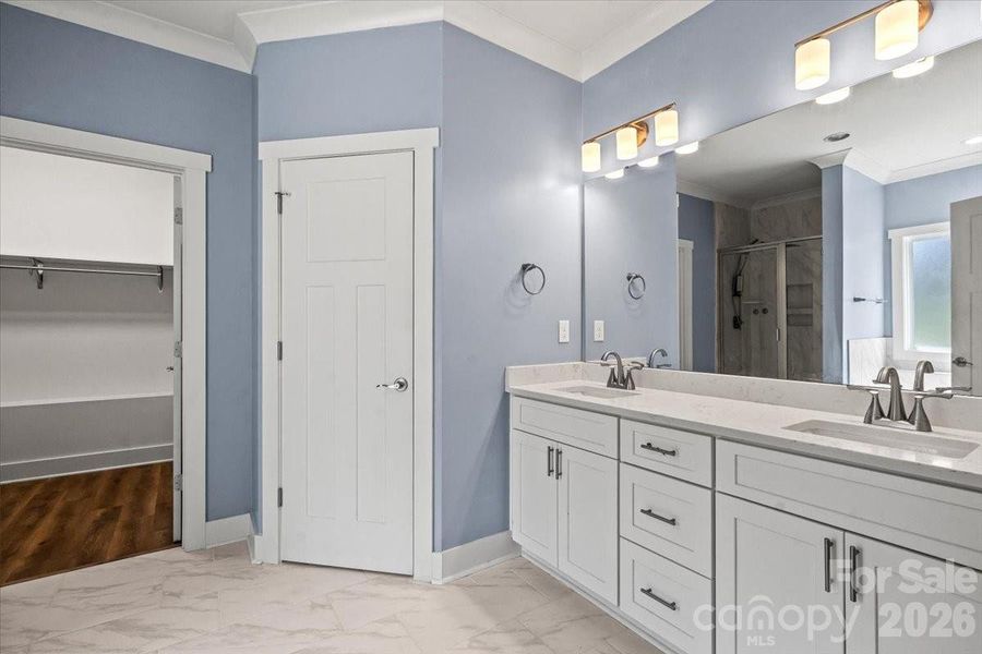 Primary bathroom Primary bathroom