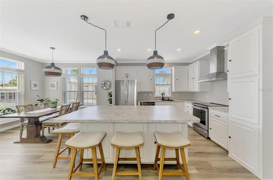 Furnished interior view inside a new home in , Venice (Image 29).