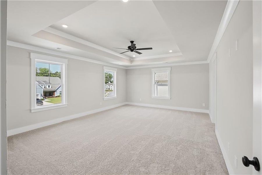 Spacious, unfurnished interior of a new home in Springside Reserve, Powder Springs (Image 22).