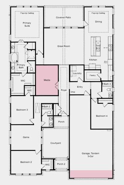 Additional Highlights Include: Built-in refrigerator, upgraded front door, 2' garage extension, exterior gas line, mudset tile floor in primary shower, car charger pre-wire, pendant lights over kitchen island, upgraded flooring, countertops, cabinets, and fixtures. Additional Highlights Include: Built-in refrigerator, upgraded front door, 2' garage extension, exterior gas line, mudset tile floor in primary shower, car charger pre-wire, pendant lights over kitchen island, upgraded flooring, countertops, cabinets, and fixtures.