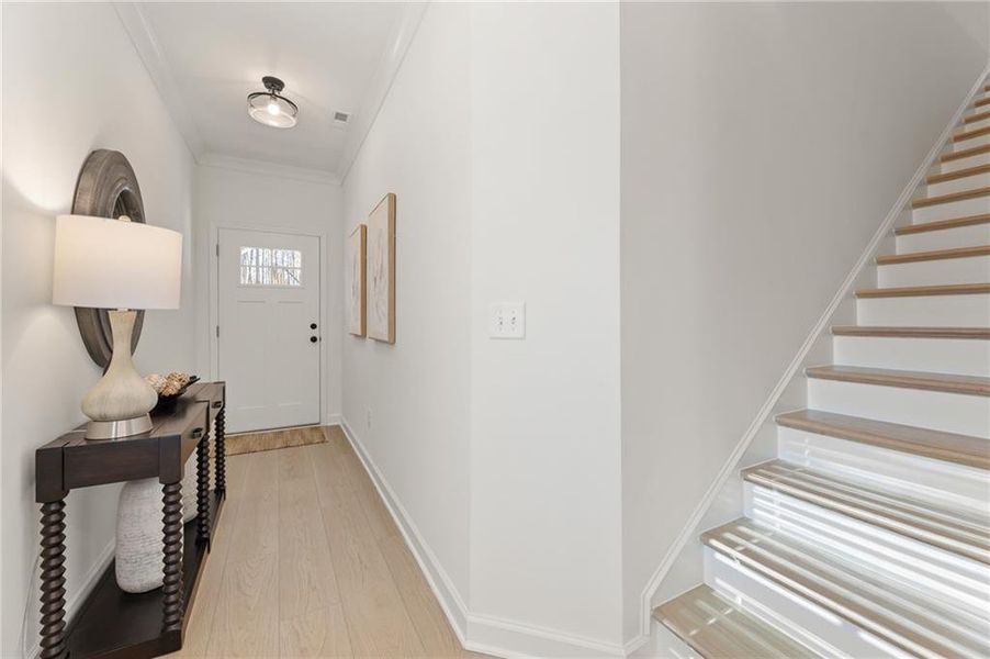 Spacious, unfurnished interior of a new home in River Walk Place, Lawrenceville (Image 16).