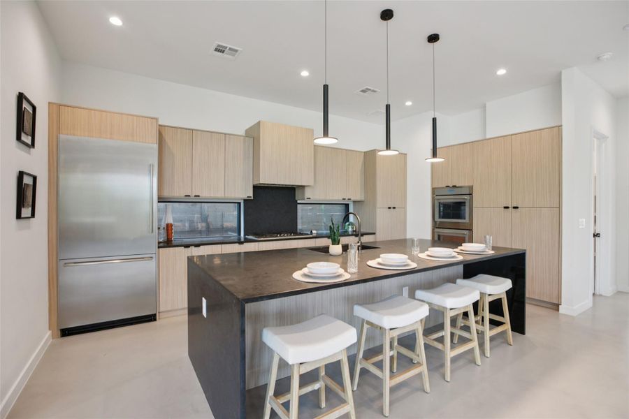 Furnished interior view inside a new home in , Austin (Image 10). Furnished interior view inside a new home in , Austin (Image 10).