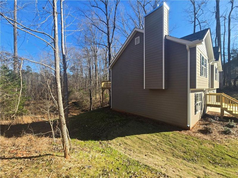 Exterior details and patio area of a home in , Gainesville (Image 3).