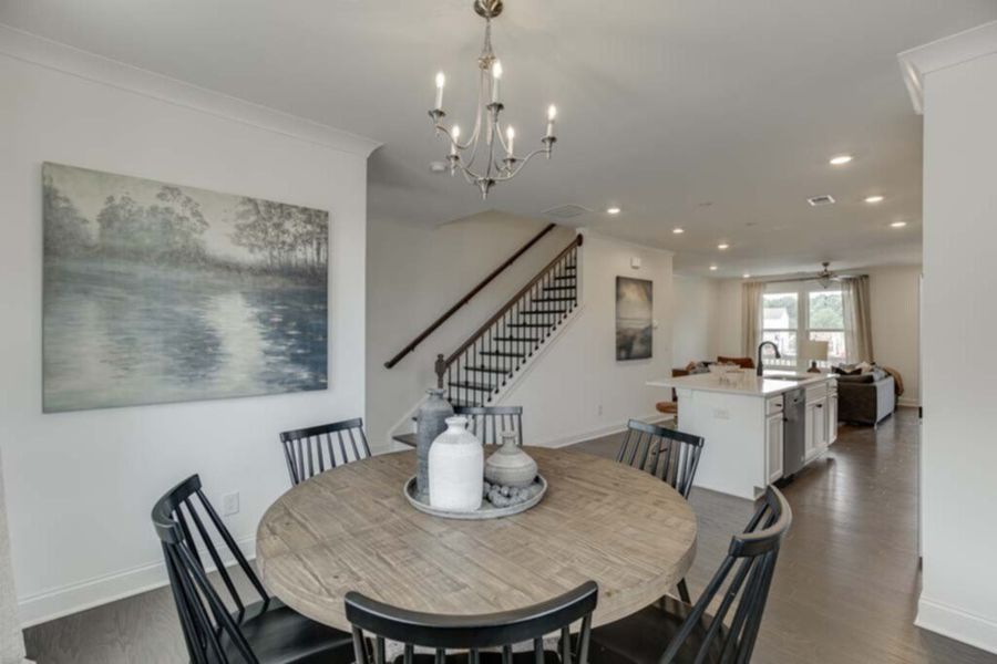 Representative furnished interior of a home built from the Archer by Ashton Woods in Reverie on Cumberland, Atlanta (Image 33).