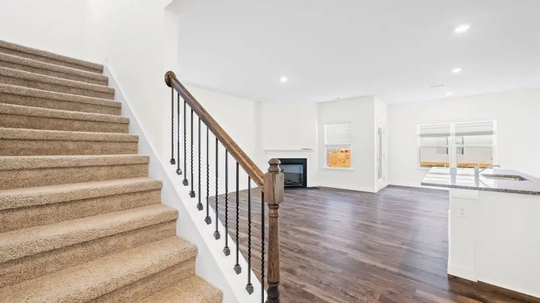 Spacious, unfurnished interior of a new home in Hawks Landing, Apison (Image 15). Spacious, unfurnished interior of a new home in Hawks Landing, Apison (Image 15).