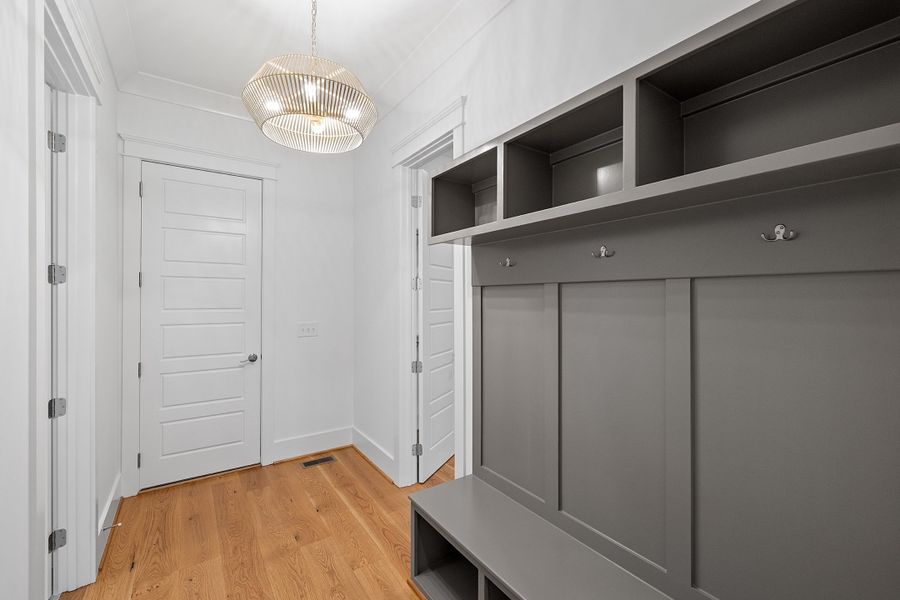 Representative unfurnished interior of a home built from the The Emerson by RobuckHomes in Stonehenge, Raleigh (Image 181).