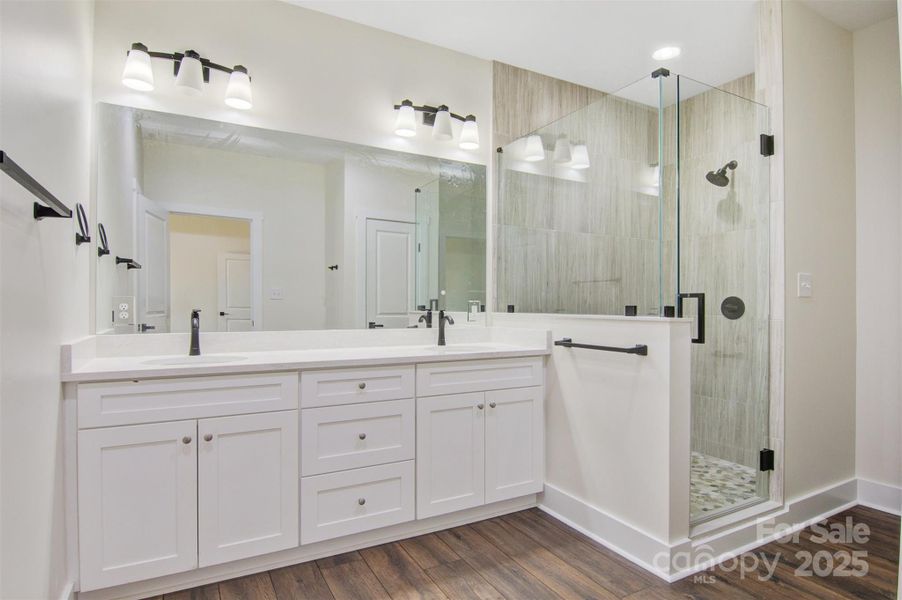 Furnished interior view inside a new home in , Hickory (Image 4).