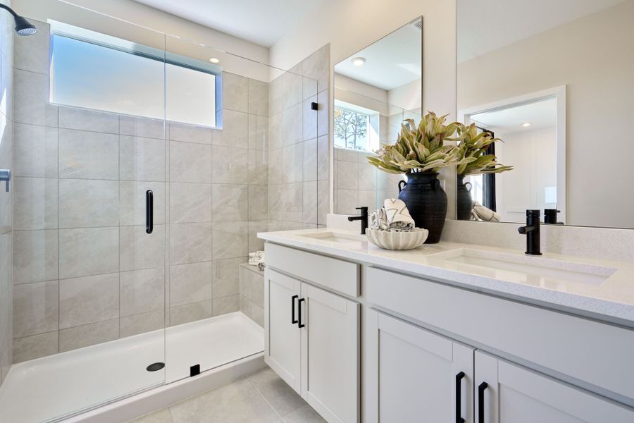 Representative furnished interior of a home built from the Laurel by Mattamy Homes in Forest – Townhomes, Greenacres (Image 8). Representative furnished interior of a home built from the Laurel by Mattamy Homes in Forest – Townhomes, Greenacres (Image 8).