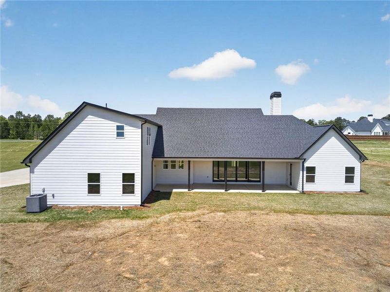 Exterior details and patio area of a home in The Meadows at Lake Circle, Buchanan (Image 30).