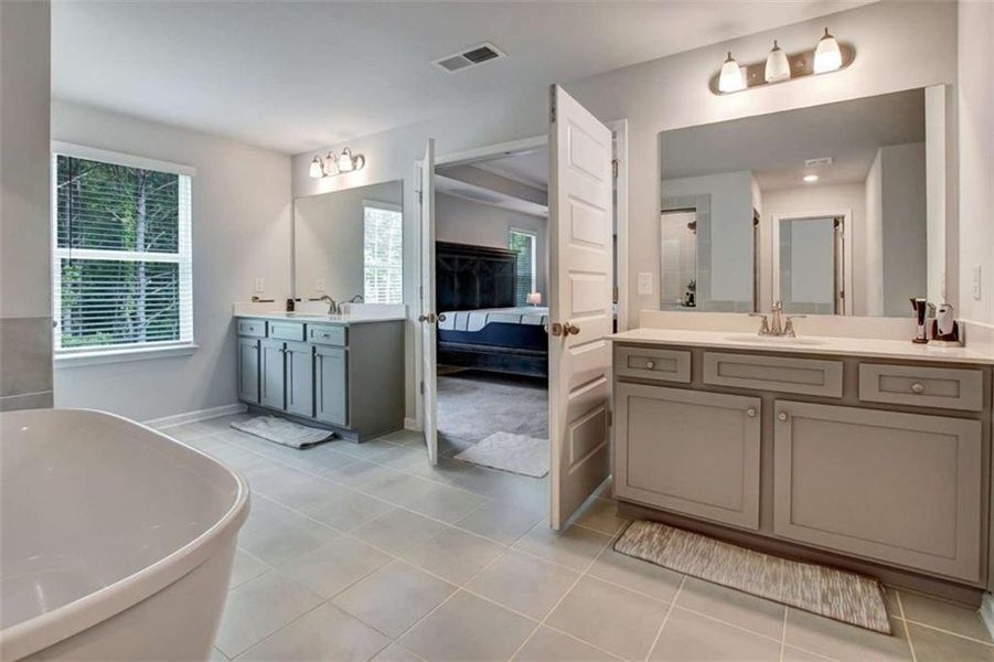 Furnished interior view inside a new home in , McDonough (Image 12).