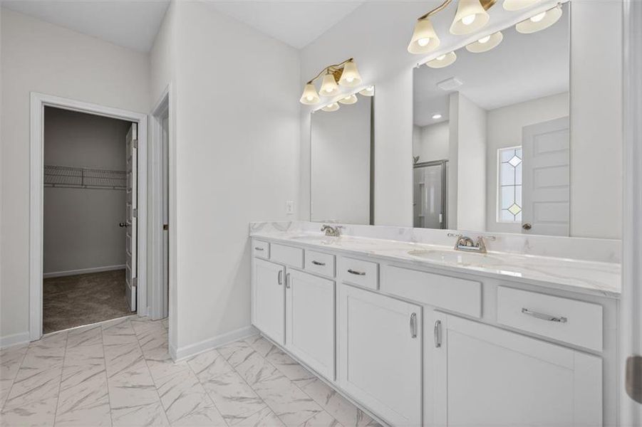Furnished interior view inside a new home in Jones Ridge, Dallas (Image 13).
