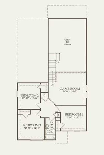 Pulte Homes, Hamilton floor plan