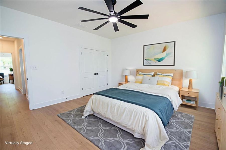 Furnished interior view inside a new home in , Fayetteville (Image 8).