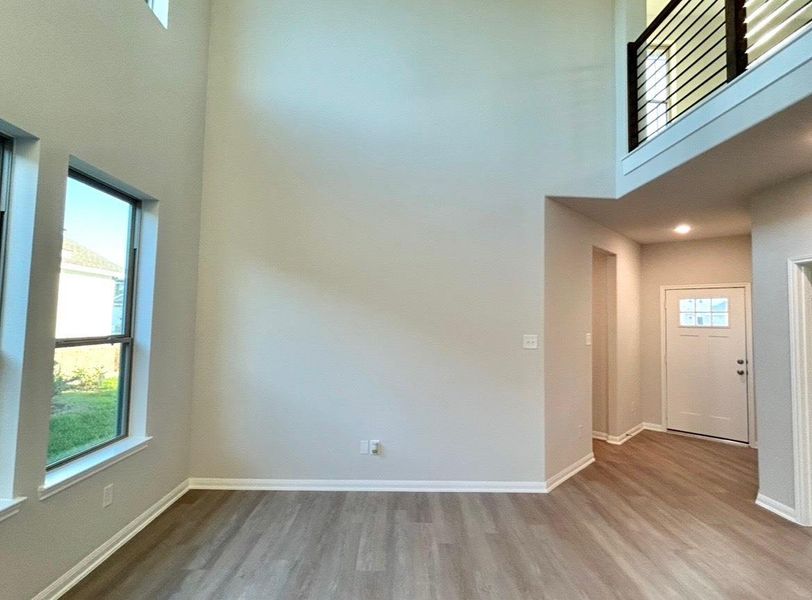Spacious, unfurnished interior of a new home in Bluebonnet Village, Bellville (Image 46). Spacious, unfurnished interior of a new home in Bluebonnet Village, Bellville (Image 46).