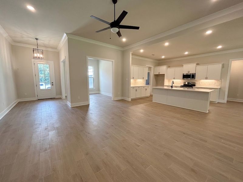 Spacious, unfurnished interior of a new home in Iron Rock, Cantonment (Image 5).