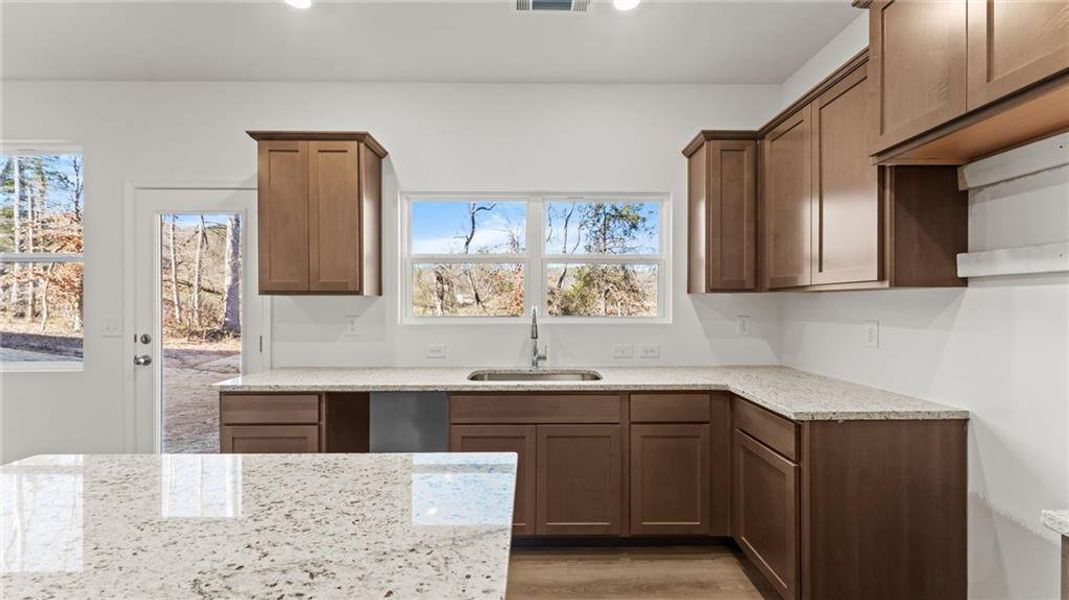 Furnished interior view inside a new home in The Reserve at Willow Oaks, Canton (Image 6).