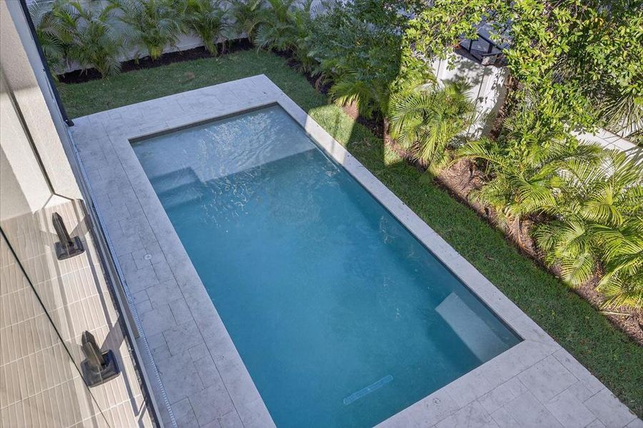 Exterior details and patio area of a home in , Tampa (Image 36).