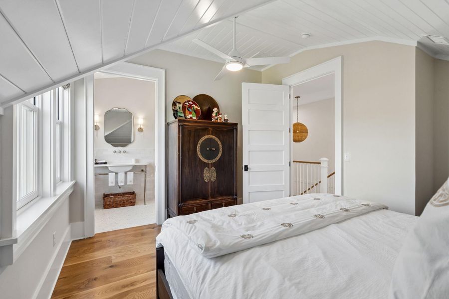 Furnished interior view inside a new home in , Folly Beach (Image 73).