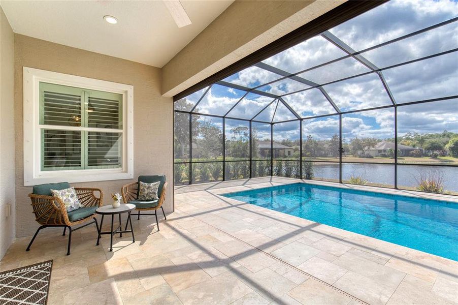 Exterior details and patio area of a home in , Ormond Beach (Image 28).