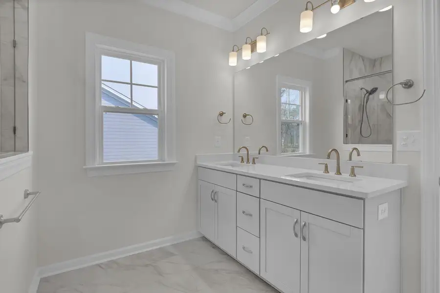 Furnished interior view inside a new home in Indigo at Abbey Preserve, Wilmington (Image 10).